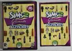 sims glamour party accessoires computer spel PC CD rom +boek, 1 speler, Ophalen of Verzenden, Zo goed als nieuw, Vanaf 7 jaar
