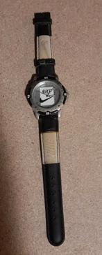 Vintage Nike Horloge - RVS, Leer, Sieraden, Tassen en Uiterlijk, Horloges | Heren, Overige merken, Staal, Polshorloge, Ophalen of Verzenden