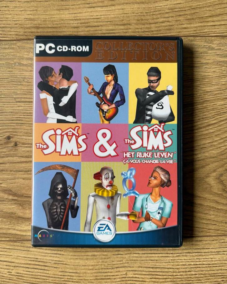 The Sims & Het Rijke Leven - Collector's Edition PC, Spelcomputers en Games, Games | Pc, Gebruikt, Simulatie, 1 speler, Vanaf 12 jaar