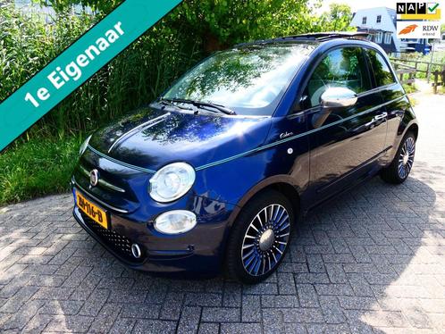Fiat 500 1.2i 4-Cilinder 1e eig. RIVA Clima Cruise Leder Nav, Auto's, Fiat, Bedrijf, Te koop, ABS, Airbags, Airconditioning, Centrale vergrendeling