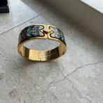 Michaela Frey Wien 24 kt vergulde armband Lotus maat M, Ophalen of Verzenden, Goud, Armband, Verguld