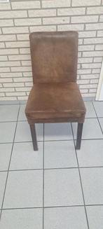 Zes eetkamerstoelen., Ophalen, Gebruikt, Bruin, Vijf, Zes of meer stoelen
