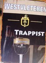 WESTVLETEREN REKLAME METAAL, Verzamelen, Merken en Reclamevoorwerpen, Ophalen of Verzenden, Gebruikt, Reclamebord