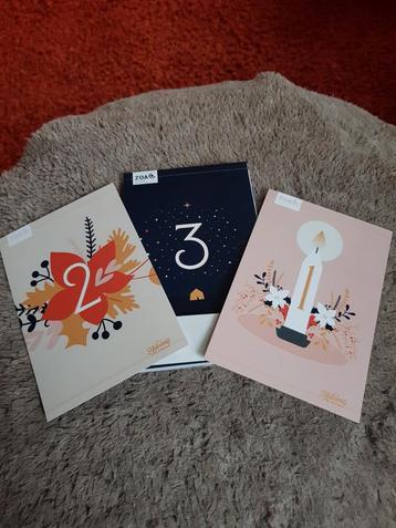 Nieuwe Adventskalender bestaat uit 24 kaarten. beschikbaar voor biedingen