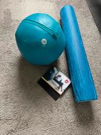 Ugi ball 5 kg met Peak Pilates foam roller, Ophalen, Zo goed als nieuw, Yoga-accessoire