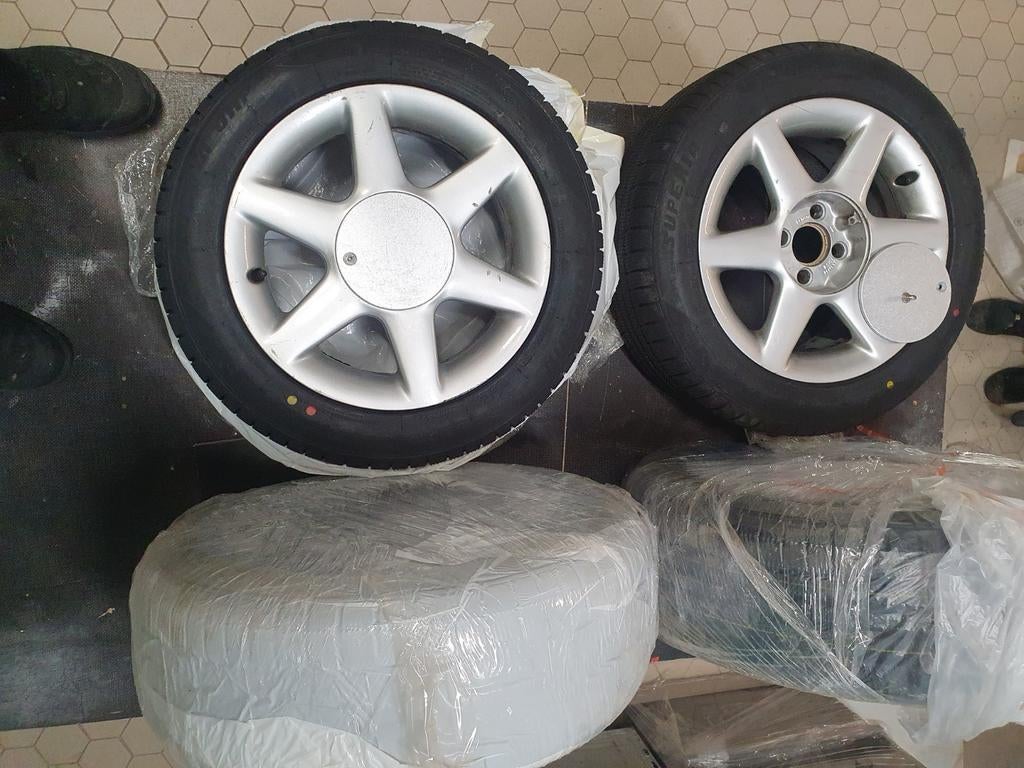 Bmw e30 4×100 ..15.inc 220€ Zonder. Banden, Auto-onderdelen, Banden en Velgen, Ophalen of Verzenden, Zomerbanden, Band(en)