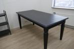 zwarte eettafel, Ophalen, Gebruikt, 50 tot 100 cm, Vijf personen of meer