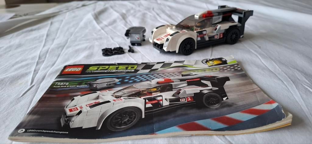 Lego speed champions Audi R18 e-tron quattro 75872, Kinderen en Baby's, Speelgoed | Duplo en Lego, Ophalen of Verzenden, Gebruikt