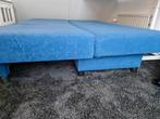 Blauwe Slaapbank, Gebruikt, Eenpersoons, Blauw, 140 cm
