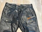 Zwarte leren broek Fuente Deluxe, Kleding | Heren, Ophalen of Verzenden, Gedragen, Overige maten, Zwart