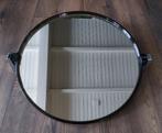 Spiegel/badkamerspiegel, rond, Huis en Inrichting, Woonaccessoires | Spiegels, Ophalen, Gebruikt, Rond, Minder dan 100 cm