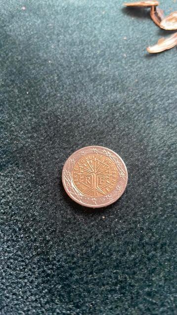 France 1999 2 euro munt zeldzaam beschikbaar voor biedingen
