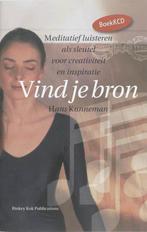 Hans Kunneman Vind je Bron Boek en CD Meditatief luisteren, Nieuw, Verzenden