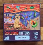 Exploding Kittens Spicy Scream Puzzel 1000 st., Ophalen of Verzenden, 500 t/m 1500 stukjes, Zo goed als nieuw