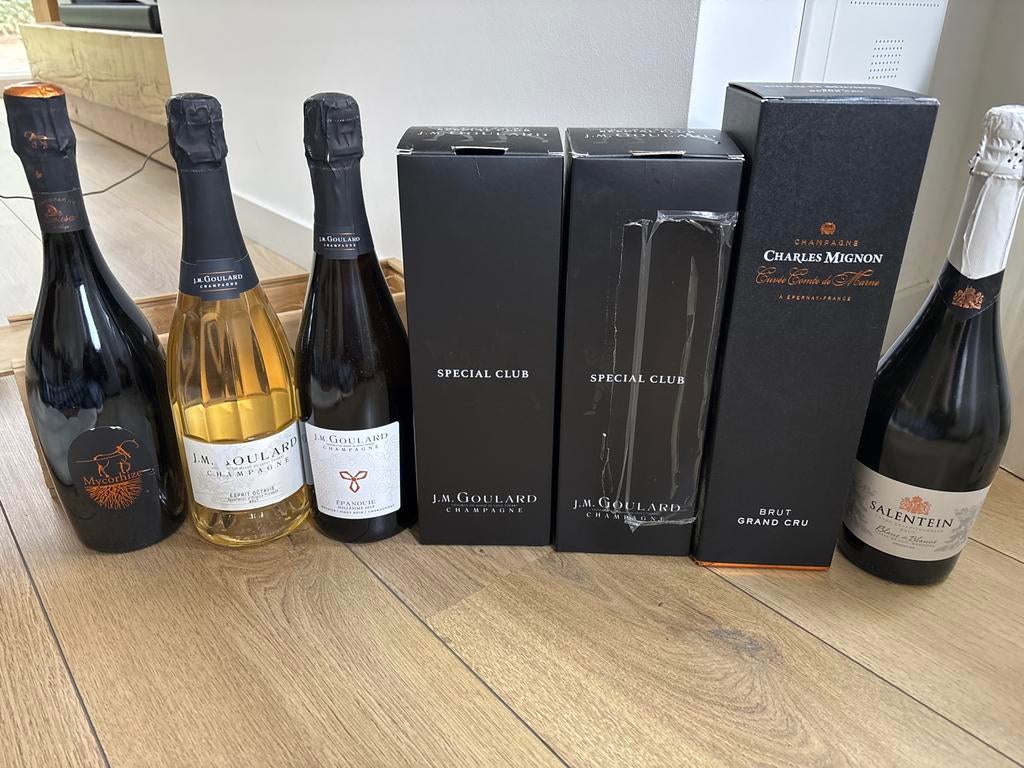 Champagne. Ook los te koop., Ophalen of Verzenden