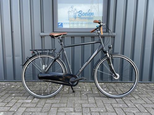 Cross Citerra 28/60cm 7v herenfiets Antraciet, Fietsen en Brommers, Fietsen | Heren | Herenfietsen, Zo goed als nieuw, Overige merken