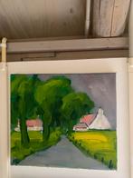 Prachtige landschappen van Wim van der Veer, Antiek en Kunst, Ophalen of Verzenden