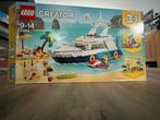 Lego creator 3 in 1(boot, strandhuis, helikopter+strandwacht, Ophalen of Verzenden, Zo goed als nieuw