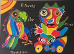 Fabian - "Friends for ever" Schilderij met Certificaat, Ophalen