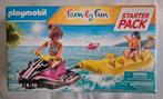 Playmobil Family Fun Waterscooter met Bananenboot, Ophalen of Verzenden, Nieuw, Complete set