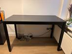 Office desk 120x60cm black, Huis en Inrichting, Bureaus, Ophalen of Verzenden, Zo goed als nieuw