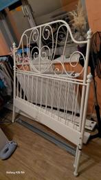 GRATIS Ikea Leirvik bed 140x200cm, Ophalen, Gebruikt, Wit, Tweepersoons