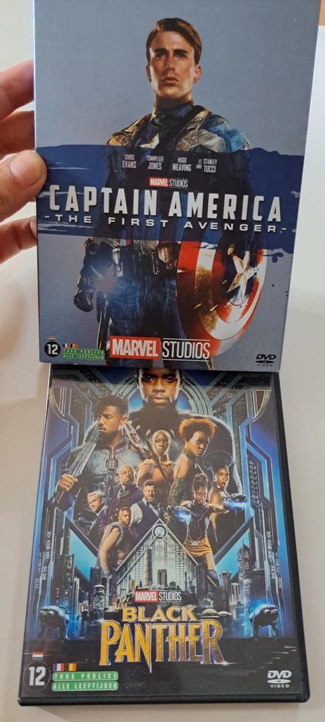 Black Panther + Captain America First Avenger (Nieuw), Cd's en Dvd's, Dvd's | Science Fiction en Fantasy, Nieuw in verpakking