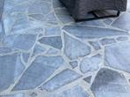 Flagstones Belgisch Blauwsteen 3 cm, Tuin en Terras, Grind, Keien en Split, Blauw, Overige typen, Nieuw, Ophalen of Verzenden