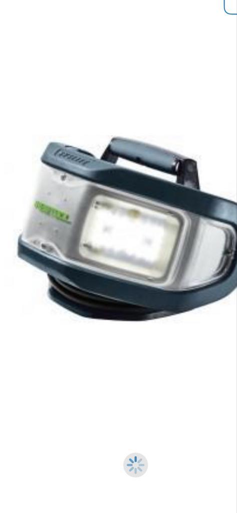 Festool SYSLITE STL 450 Lamp - Nieuwstaat, Doe-het-zelf en Verbouw, Bouwverlichting, Zo goed als nieuw, Lamp, Minder dan 50 watt