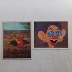 Twee leuke oude verzamelen stickers., Verzamelen, Ophalen of Verzenden, Overige figuren, Zo goed als nieuw, Beeldje of Figuurtje