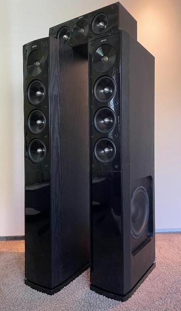 Jamo s608 en s60 CEN stereo luidsprekerset beschikbaar voor biedingen