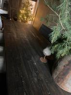 Grote rubuuste eet tafel, Huis en Inrichting, Tafels | Eettafels, Ophalen, Gebruikt, Teakhout, 200 cm of meer
