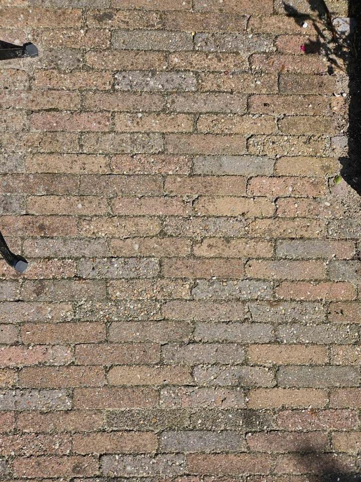 Waalformaat klinkers 7m², Tuin en Terras, Tegels en Klinkers, Gebruikt, Composiet, Ophalen