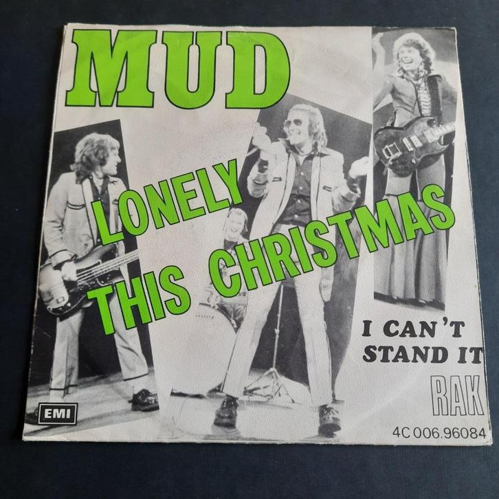 kerst/christmas: mud: lonely this christmas	(5), Cd's en Dvd's, Vinyl Singles, Single, 7 inch, Verzenden