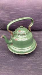 Brocante vintage emaille ketel, Ophalen of Verzenden