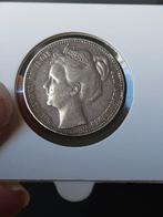 1 gulden 1901 Wilhelmina Nederland, 1 gulden, Verzenden, Zilver, Koningin Wilhelmina