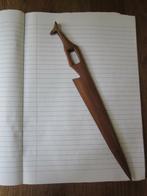 houten briefopener giraffe, Ophalen of Verzenden