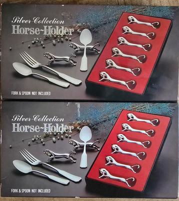 Bestek leggers Paard verzilverd beschikbaar voor biedingen