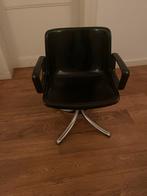 Vintage Tecno Bureaustoel Osvaldo Borsani 1953, Ophalen, Kunststof, Gebruikt, Zwart