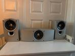 KEF Q6c centerspeaker + 2x KEF Q compact speakers, Overige merken, Gebruikt, Ophalen of Verzenden, 60 tot 120 watt