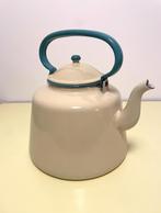 Grote Zweedse Emaille Waterketel - Prachtstaat!, Verzenden, Zo goed als nieuw