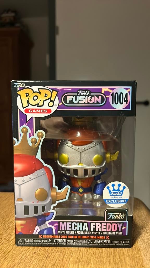 Funko pop! Funko Fusuon Mecha Freddy exclusive met Code, Ophalen of Verzenden, Zo goed als nieuw