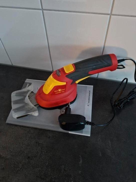 Prima Wolf kanten trimmer aangeboden, Tuin en Terras, Heggenscharen, Zo goed als nieuw, Elektrisch, Ophalen