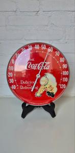 Vintage, Amerikaanse, Coca-Cola thermometer, Verzamelen, Ophalen of Verzenden, Zo goed als nieuw, Gebruiksvoorwerp