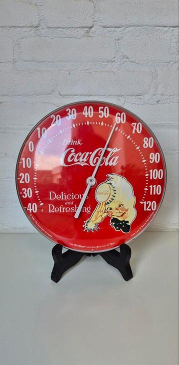 Vintage, Amerikaanse, Coca-Cola thermometer  beschikbaar voor biedingen