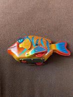 Blikken opwindbare happy fish met sleutel., Ophalen of Verzenden