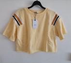 Bershka cropped top mt. S, Verzenden, Geel, Nieuw, Bershka