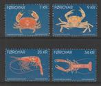Faeroer - Michelnr 776-779 - zeeleven, kreeft e.d - pf, Verzenden, Denemarken, Postfris