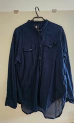 Blauwe blouse/overhemd van g-star maat M, Kleding | Dames, Maat 38/40 (M), Blauw, Ophalen of Verzenden, Gedragen