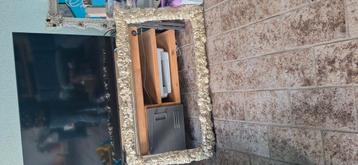 Fotolijst gouden zelf gemaakte voor bruioft  beschikbaar voor biedingen